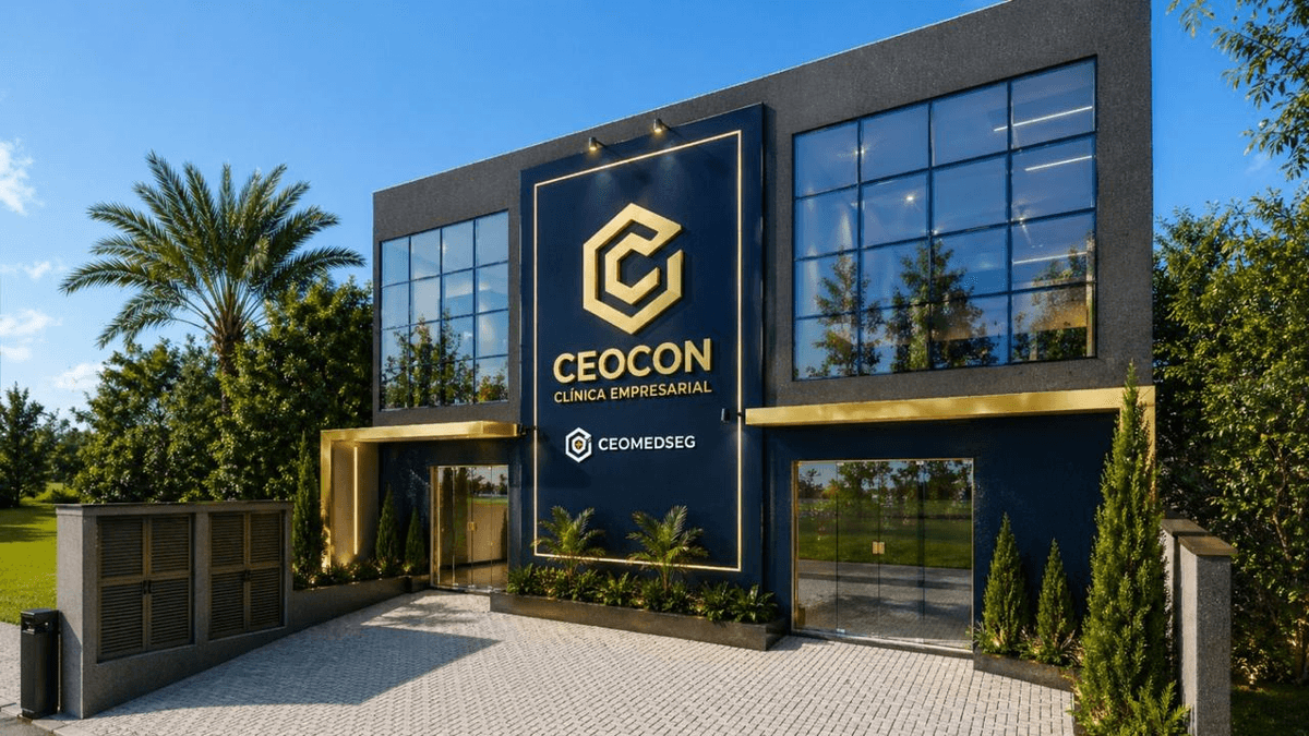 Projeto da nova sede da CEOCON Clínica Empresarial, em Penha (SC)