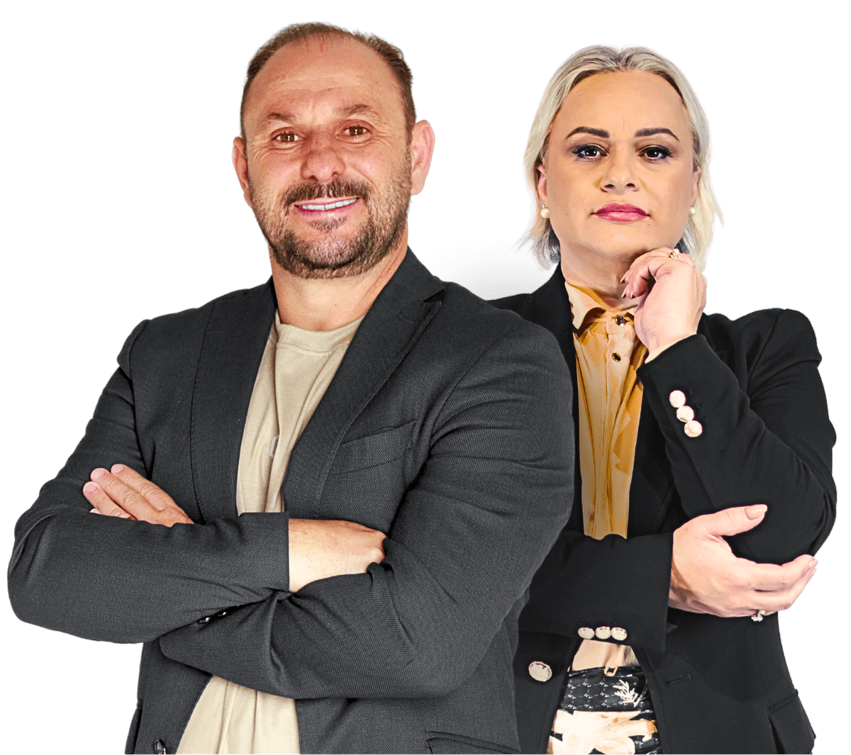 Luciana e Jefferson Custódio, fundadores da CEOCON